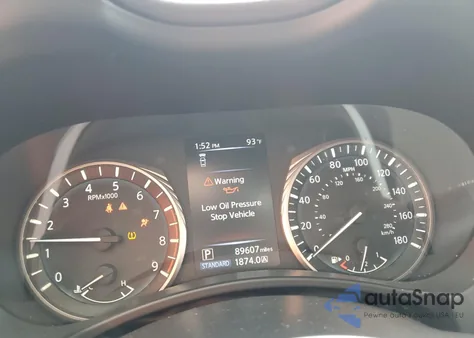 2020 Infiniti Q50 Pure из США, поврежденный, VIN JN1EV7AP7LM207626